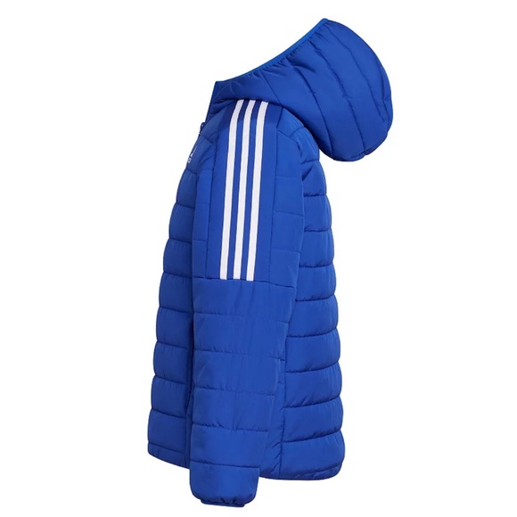 Brand New Boys Adidas Blue Puffer Jacket Coat, Midweight, Size 4/5 - Picture 5 of 5